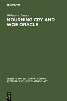 Hardcover Mourning Cry and Woe Oracle Book