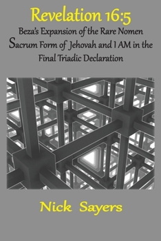 Paperback Revelation 16: 5: The Final Triadic Declaration Book