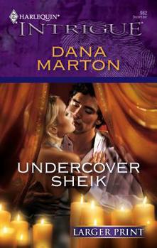 Mass Market Paperback Undercover Sheik [Large Print] Book
