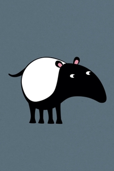 Paperback Notes: A Blank Sketchbook with Tapir Cover Art Book