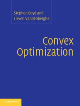 Hardcover Convex Optimization Book