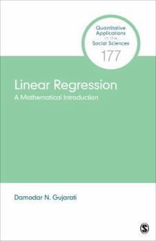 Paperback Linear Regression: A Mathematical Introduction Book