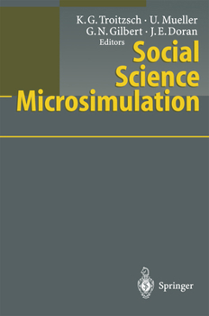 Hardcover Social Science Microsimulation Book