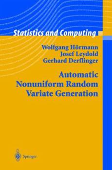 Hardcover Automatic Nonuniform Random Variate Generation Book