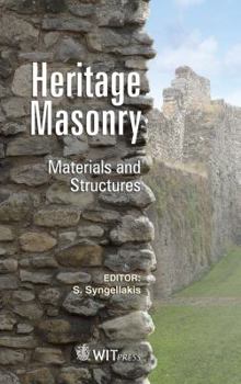 Hardcover Heritage Masonry: Materials and Structures Book