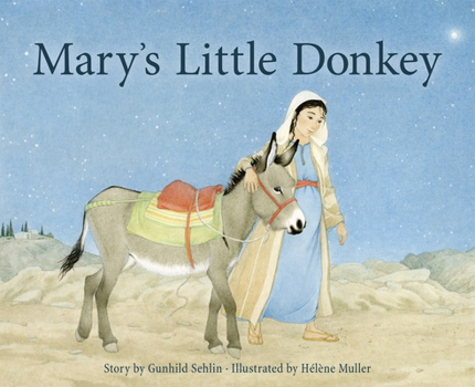 Hardcover Mary's Little Donkey Book