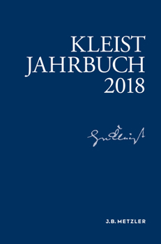 Paperback Kleist-Jahrbuch 2018 [German] Book