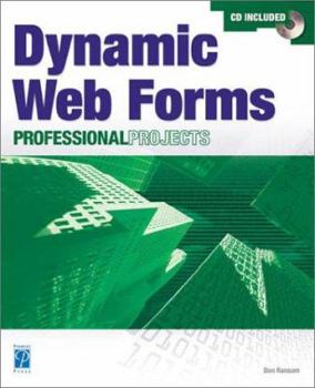 Paperback Dynamic Web Forms Professional Project Book