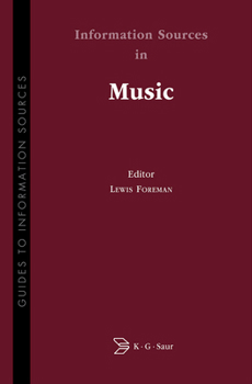 Hardcover Information Sources in Music Book