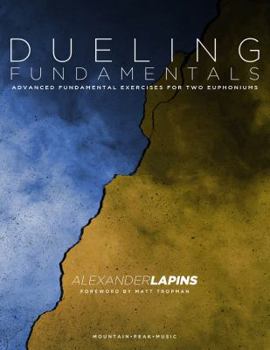 Spiral-bound Dueling Fundamentals for Two Euphoniums Book