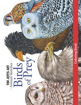 Paperback Birds of Prey Coloring Book