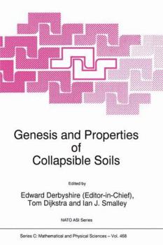 Paperback Genesis and Properties of Collapsible Soils Book