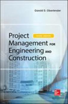 Hardcover Project Management for Engineering and Construction Book