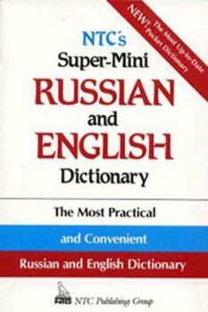 Paperback NTC's Super-Mini Russian and English Dictionary Book