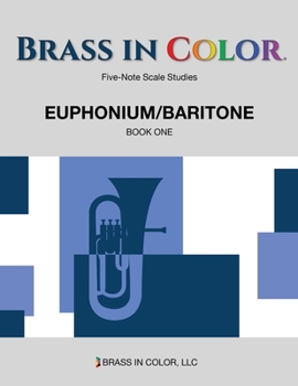 Paperback Brass in Color - Scale Studies: Euphonium/Baritone, Book One Book