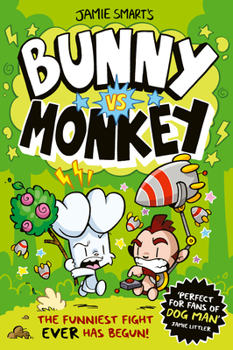 Paperback Bunny vs. Monkey Book