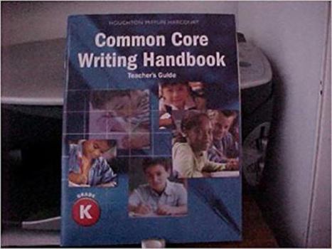 Paperback Houghton Mifflin Harcourt Journeys: Writing Handbook Teacher's Guide Grade K Book