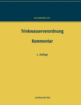 Paperback Trinkwasserverordnung: Kommentar [German] Book