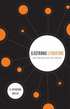 Hardcover Electronic Literature: New Horizons for the Literary [With CDROM] Book