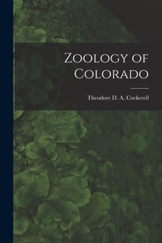 Paperback Zoology of Colorado Book