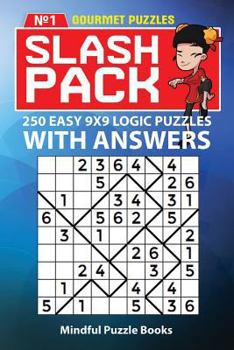 Paperback Slash Pack: 250 Easy 9x9 Logic Puzzles with Answers Book