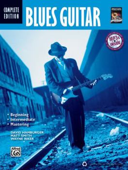 Paperback Complete Blues Guitar Method Complete Edition: Book & MP3 CD [With MP3] Book