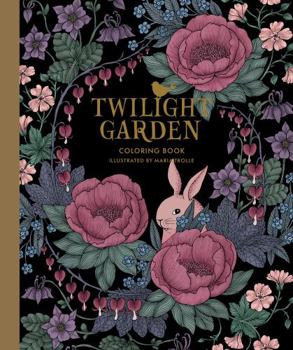 Hardcover Twilight Garden Coloring Book: Published in Sweden as Blomstermandala Book