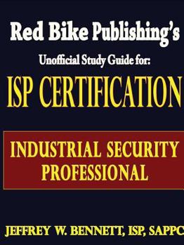 Paperback ISP Certification-The Industrial Security Professional Exam Manual Book