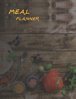 Meal Planner: Bloom Daily Planners Weekly Meal Planning Pad, Meal Planner,  Shopping List Food Planning Organizer and Grocery List 8.5" x 11", 100 Pages