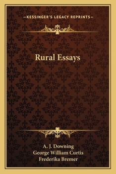 Paperback Rural Essays Book