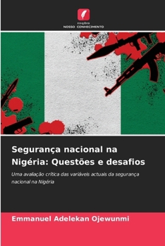 Paperback Segurança nacional na Nigéria: Questões e desafios [Portuguese] Book