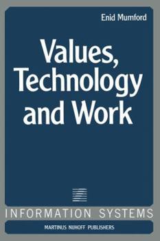 Paperback Values, Technology and Work Book