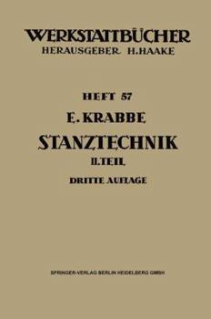 Paperback Stanztechnik: Zweiter Teil: Die Bauteile Des Schnittes [German] Book