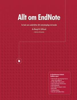 Paperback Allt om EndNote [Swedish] Book