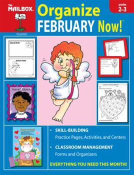 Paperback Organize February Now! (Grs. 2-3) Book