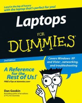 Paperback Laptops for Dummies Book