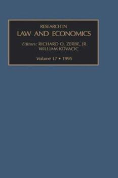 Hardcover Res Law Econ Vol 17 Book