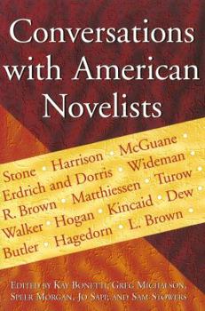 Hardcover Conversations with American Novelists Book