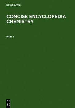 Hardcover Concise Encyclopedia Chemistry Book