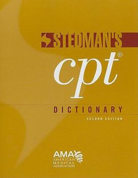 Paperback Stedman's CPT Dictionary Book