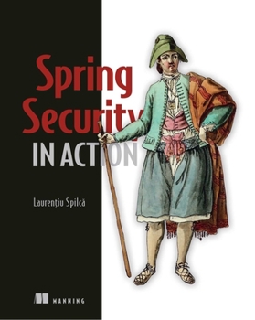 Paperback Spring Security in Action Book