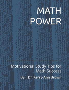 Paperback Math Power: Motivational Study Tips for Math Success Book