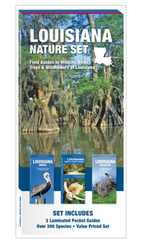 Misc. Louisiana Nature Set: Field Guides to Wildlife, Birds, Trees & Wildflowers of Louisiana Book