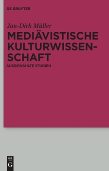 Hardcover Mediävistische Kulturwissenschaft [German] Book