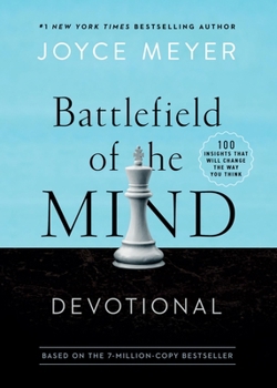 Hardcover Battlefield of the Mind Devotional: 100 Insights That Will Change the Way You Think Book