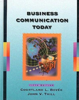 Hardcover Business Communication Today (5th ed) Book