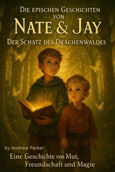 Paperback Die epischen Geschichten von Nate & Jay - Band 1 - Der Schatz des Drachenwaldes: Eine Geschichte von Mut, Freundschaft und Magie [German] Book