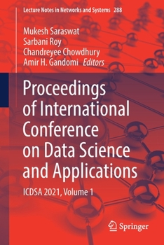 Paperback Proceedings of International Conference on Data Science and Applications: Icdsa 2021, Volume 1 Book