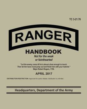 Spiral-bound Waterproof Ranger Handbook: Training Circular TC 3-21.76 (Side Spiral Field Pocket Size) Book
