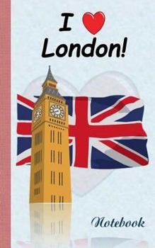 I love London (Notebook / Notizbuch): Notepad, Einschreibbuch, Tagebuch, Diary, Notes, Buch für Notizen im praktischen Pocketformat, Tower Bridge, Sig